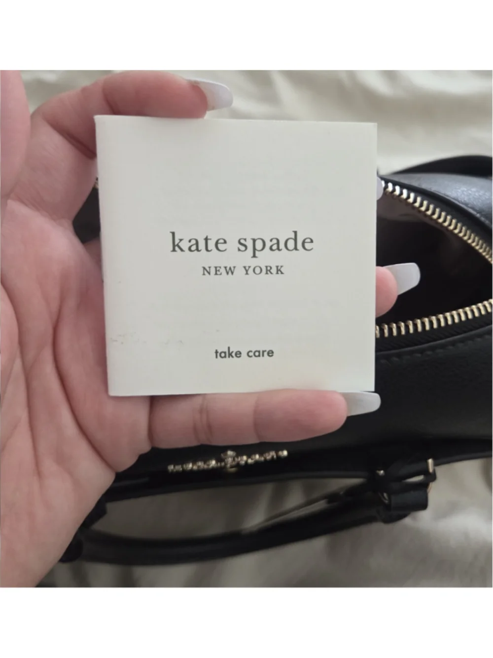 Kate Spade x Disney Minnie Mouse Satchel One Size Pale Pink & Black